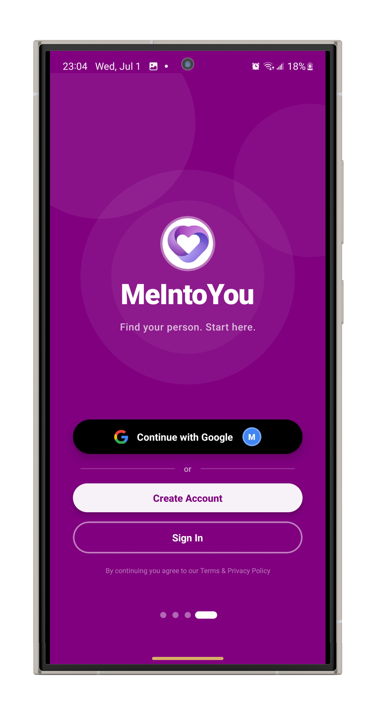 Create profile